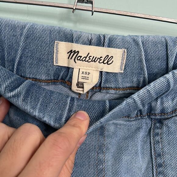 Madewell Pull-On Relaxed Jeans XSP - Picture 5 of 9